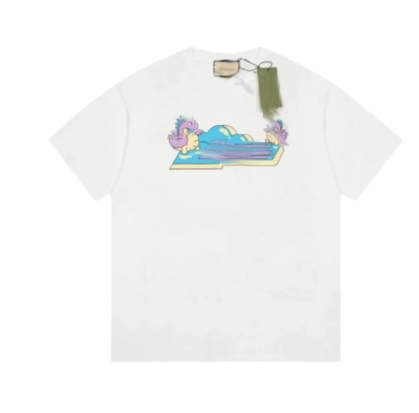 Wordmark Cotton Print Tees (+5)