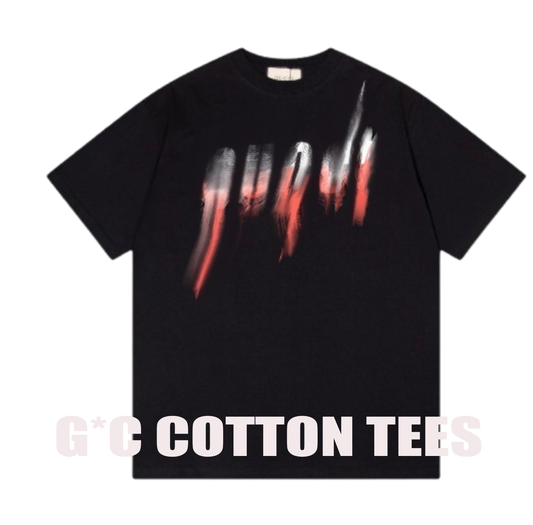 Wordmark Cotton Print Tees (+5)