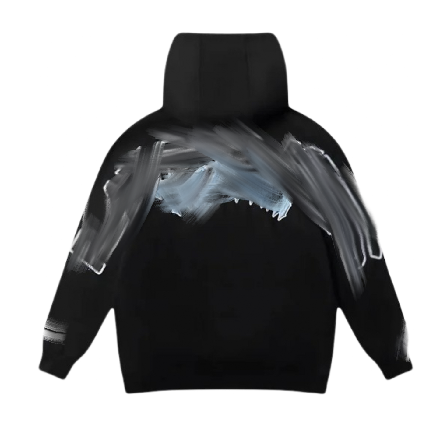 Back Embroidered & T⭐ Hoodie