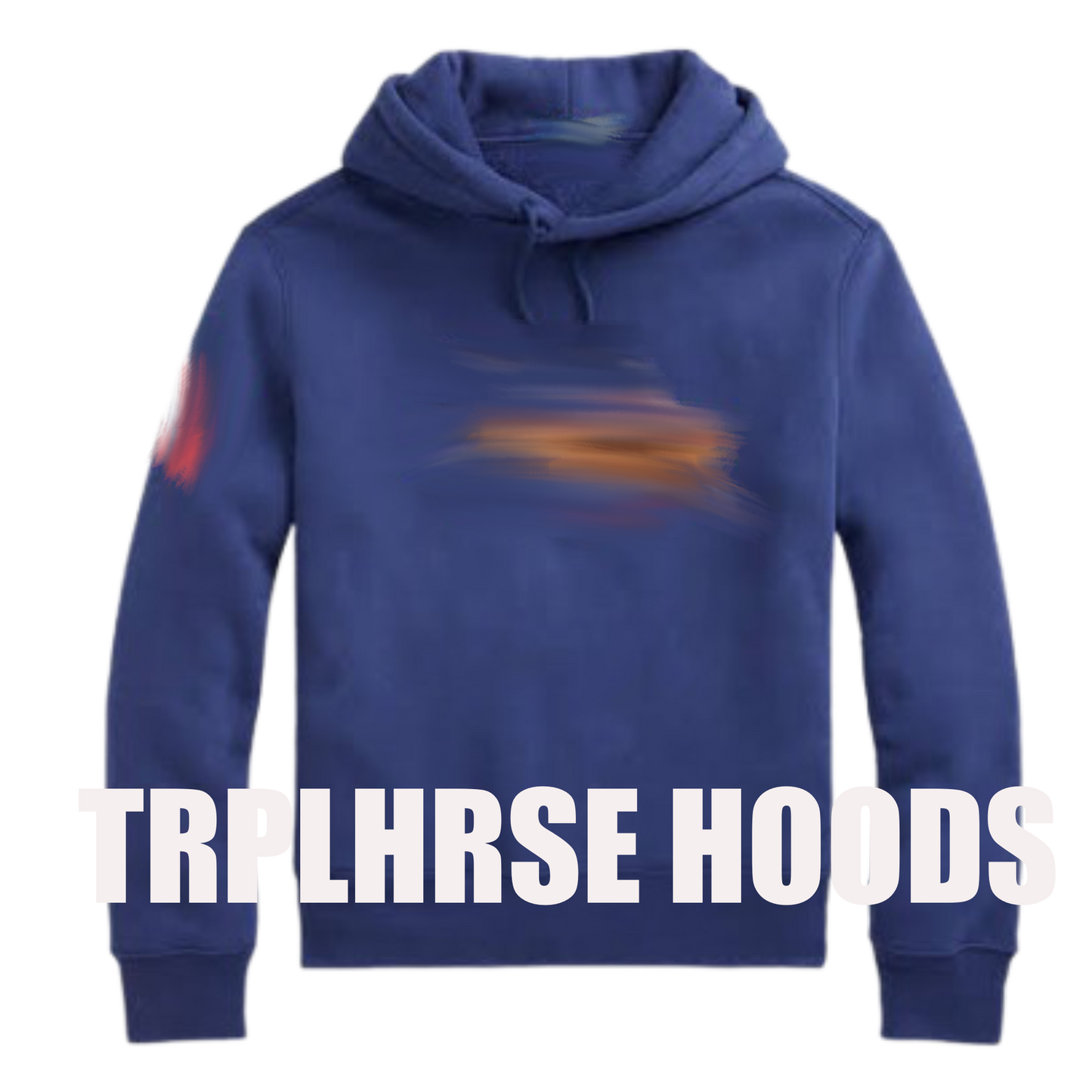 3 Horse Slim-Fit Cotton Pullover Hoodies (+3)